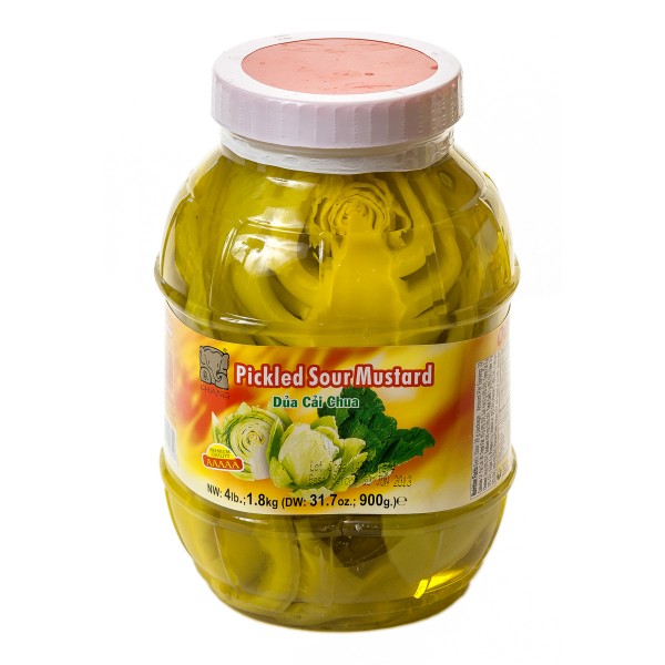 pickle sour mustard green