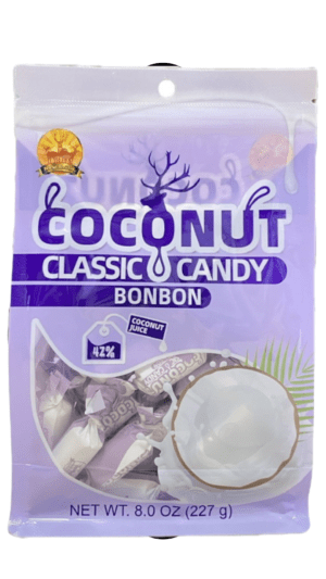 Coconut classic candy bonbons, 8 oz.