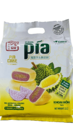 Durian Pia cake, 4 packs, vegetarian.