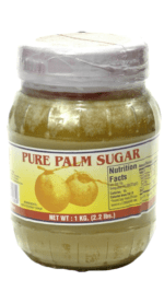Jar of pure palm sugar, 1 kg.