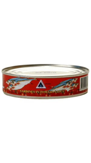 Sardines in tomato sauce can.