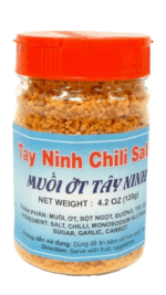 Tay Ninh chili salt in jar.