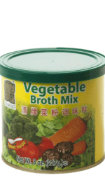 Chang vegetable broth mix, 8 oz. can.