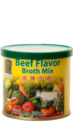 Chang Beef Broth Mix, 8 oz can.