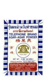 Telephone Brand Agar-Agar Powder, 25g.