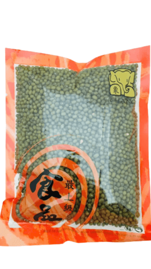 Bag of mung beans, Chang brand.