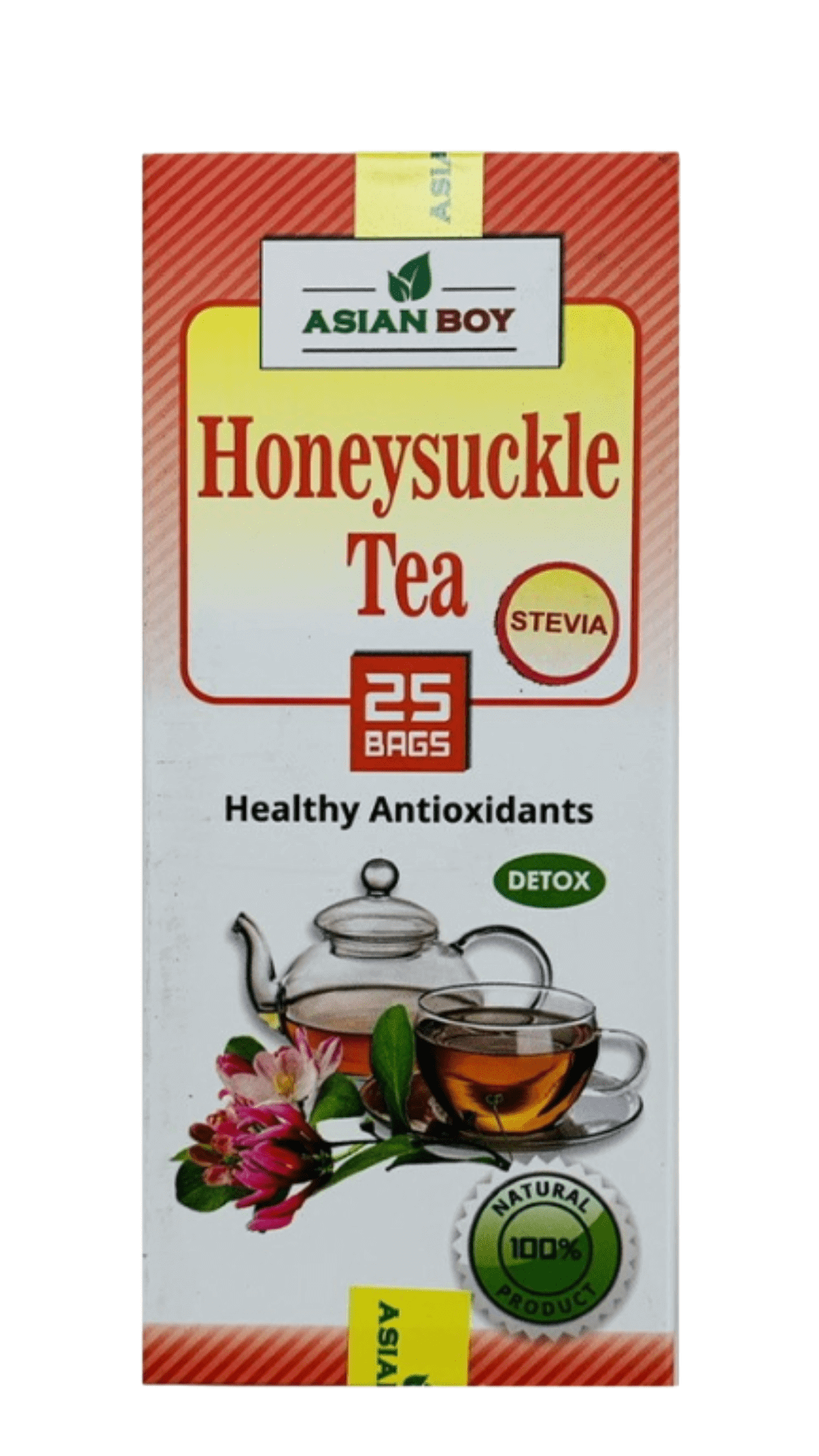 Asian Boy Honeysuckle Tea, 25 bags.