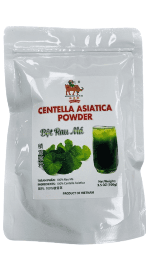 Centella Asiatica powder, 3.5 oz. bag.