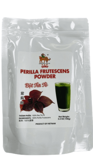 Perilla frutescens powder, Vietnamese product.