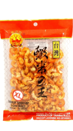 Dried shrimp, XL, Tom Kho, 3 oz.