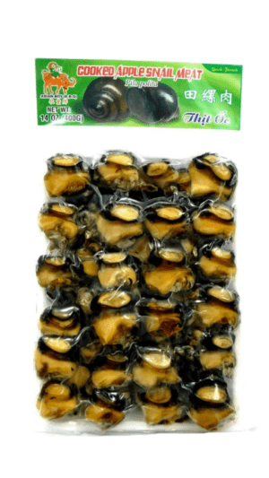 Cooked apple snail meat (400g)