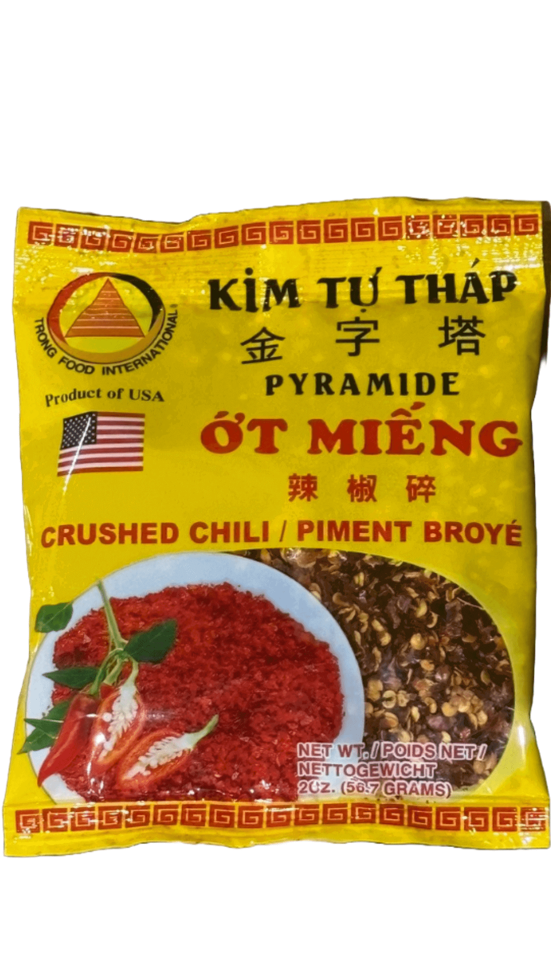 Crushed chili, Kim Tu Thap brand.