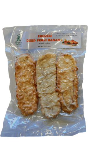 Frozen deep-fried banana, 12 oz.