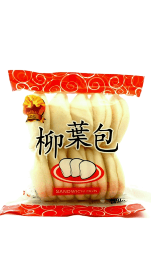 Bag of steamed sandwich buns.