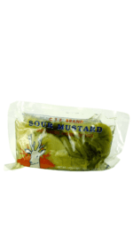 Packaged sour mustard, TFC brand.
