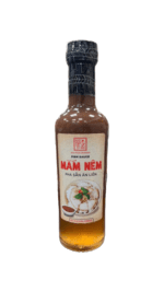 Bottle of Vietnamese fish sauce, Mm Nm.
