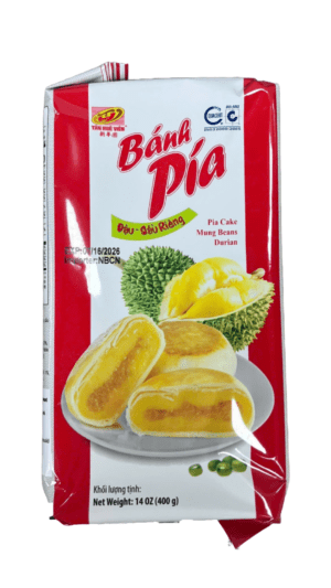 Durian Pia cakes, mung beans, 400g.
