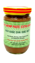 Vietnamese extra shrimp paste jar.