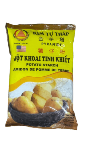 Pyramid brand potato starch bag.