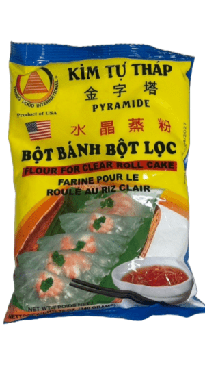 Clear rice roll cake flour mix.