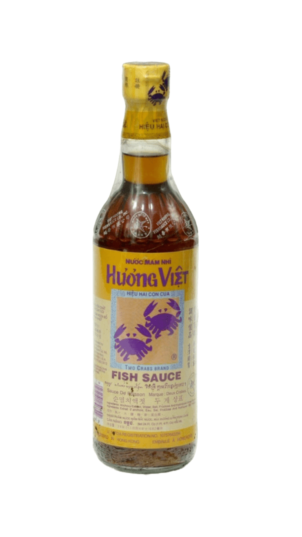 Bottle of Hương Việt fish sauce.