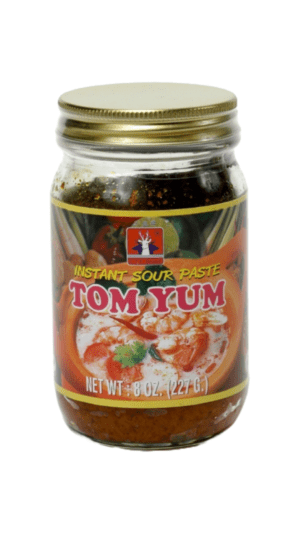 Jar of Tom Yum instant sour paste.