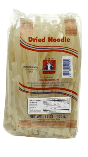 Package of dried noodles, 14 oz.