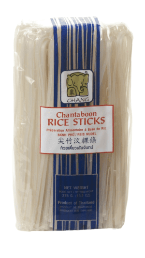 Package of Chantaboon rice sticks noodles.