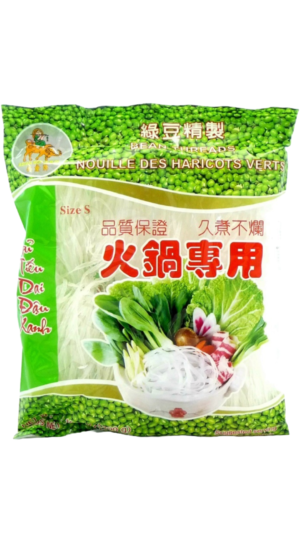 Package of Asian hot pot noodles.