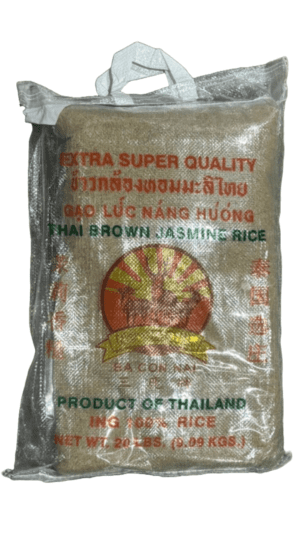 Thai brown jasmine rice, 20 lbs.
