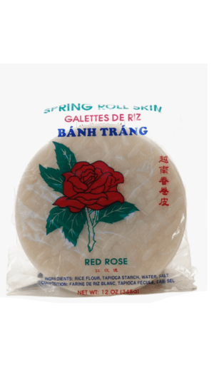 Red Rose spring roll skins, 12 oz.
