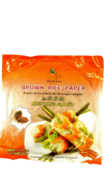 Brown rice paper wrappers, 10.5 oz.