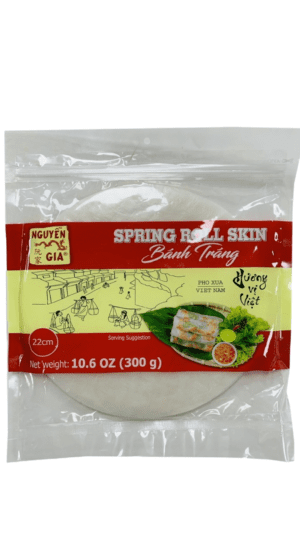 Spring roll skins, 22cm, 300g.