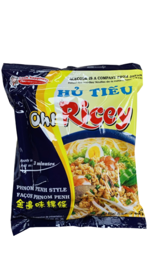 Oh! Ricey instant noodle package, Phnom Penh style.