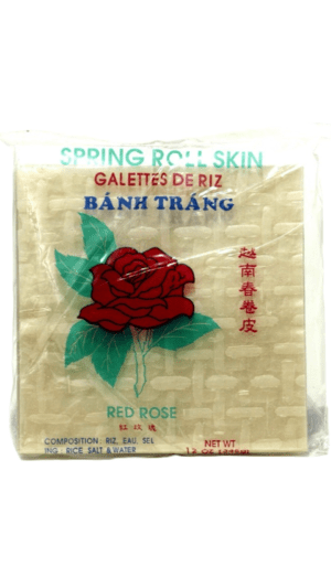 Red Rose spring roll skins, 12 oz.