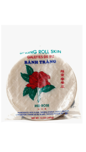 Red Rose spring roll skins, 12 oz.