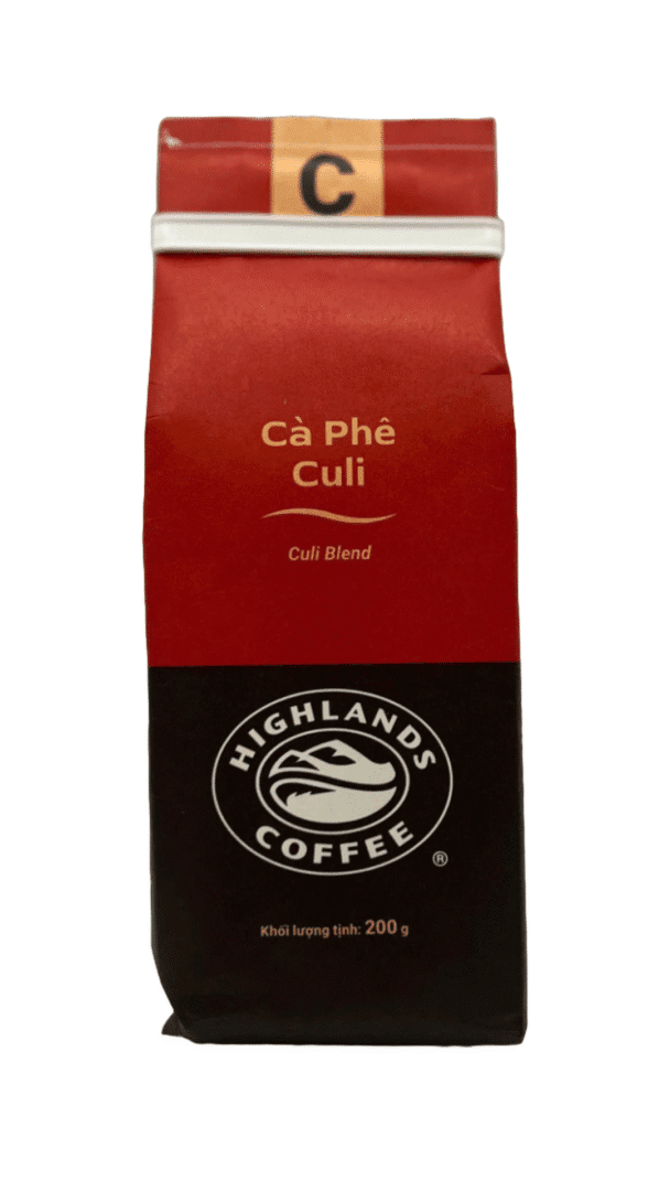 Highlands Coffee Culi Blend package.