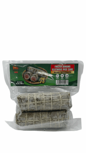 Frozen banana glutinous rice cake package.