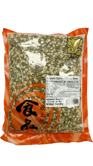 Unpeeled Split Mung Bean