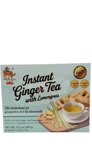 Ginger tea with lemongrass packaging
