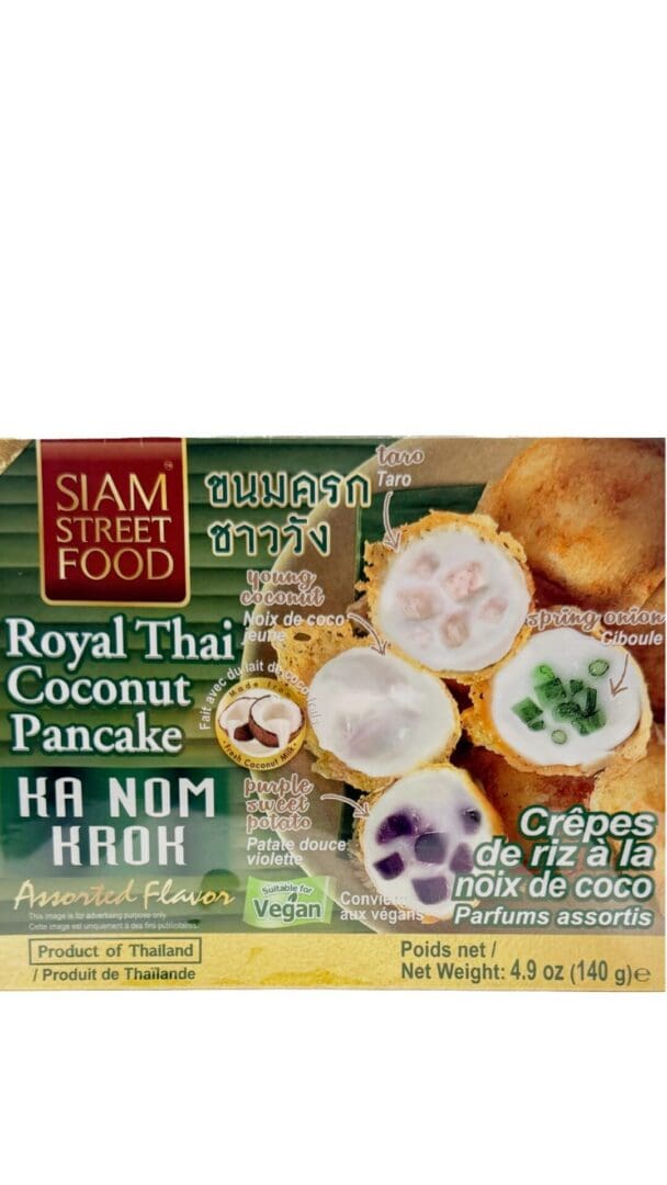 Royal Thai coconut pancake assorted flavors package